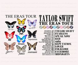 vintage the eras tour png | the eras tour 2023 png | swiftie tour png | eras tour sublimation design download