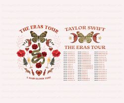 the eras tour set list png |the eras tour png | the eras tour 2023 png | swiftie tour png | eras tour sublimation design