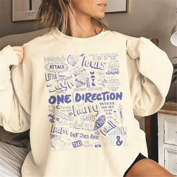 one direction shirt, one direction album, one direction band, one direction music tour jan trending sweatshirt