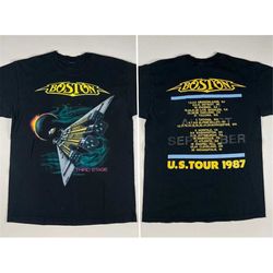 boston rock band concert tour 1987 t-shirt 2, boston tour shirt, boston rock band lover, anniversary gift for fans gift