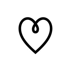 heart outline svg, png, jpg files. digital download