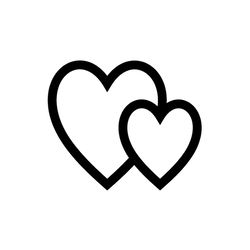 heart outline svg, png, jpg files. digital download