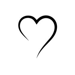 heart outline svg, png, jpg files. digital download