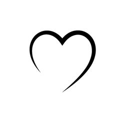 heart outline svg, png, jpg files. digital download