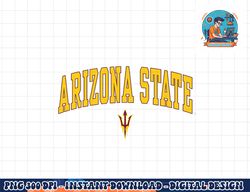 arizona state sun devils arch over officially licensed  png, sublimation copy