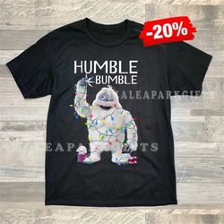 Rudolph the Red-Nosed Reindeer Christmas Yeti Humble bumble tshirt, Rudolph Movie Characters, Merry Christmas Shirt