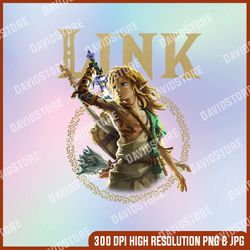 🏹 Zelda Hooded Link  Legendary Hero PNG Sticker Download