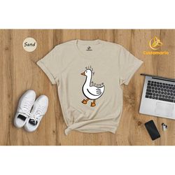 Silly Goose T-Shirt, Funny Goose Shirt, Goose Lover Tee, Funny Bird Gift, Silly Goose Lover Gift, Goose Owner Tee