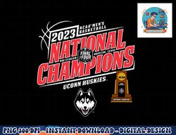 connecticut huskies national champs 2023 basketball trophy  png, sublimation copy