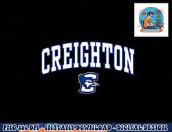 creighton bluejays arch over royal officially licensed  png, sublimation copy