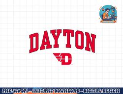 dayton flyers arch over logo officially licensed navy  png, sublimation copy