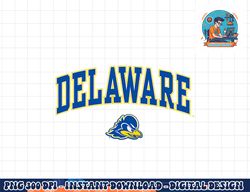 delaware fightin  blue hens arch over black  png, sublimation copy