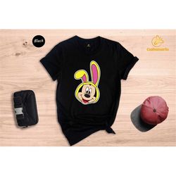 mickey easter bunny t-shirt, disney easter shirts, disney shirt, easter family matching gift, cute easter tee