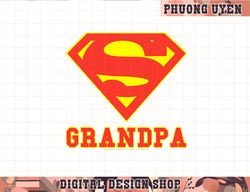 dc comics superman super grandpa chest logo  png, sublimate