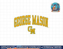 george mason patriots arch over officially licensed  png, sublimation copy