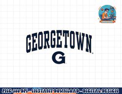 georgetown hoyas arch over heather gray officially licensed  png, sublimation copy