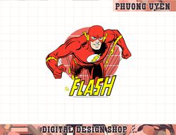 dc comics the flash running portrait  png, sublimate