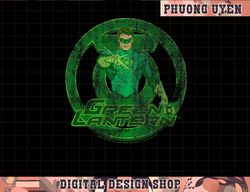 dc comics the green lantern distressed portrait  png, sublimate