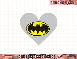 dc comics valentine s day batman heart logo  png, sublimate