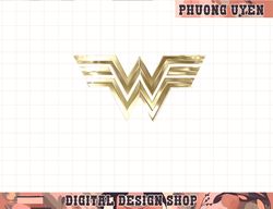 dc comics wonder woman 1984 gold logo  png, sublimate