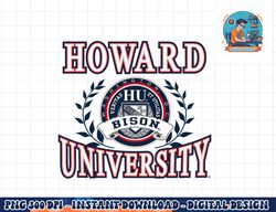 howard university bison laurels logo officially licensed  png, sublimation copy