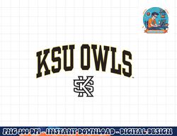 kennesaw state owls arch over pink officially licensed  png, sublimation copy