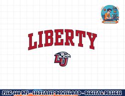 liberty flames arch over navy officially licensed  png, sublimation copy