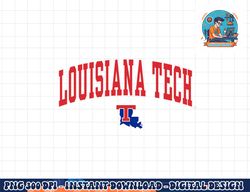 louisiana tech bulldogs arch over blue officially licensed  png, sublimation copy