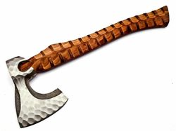 eshaal cutlery tactical bearded viking tomahawk axe hatchet carbon steel