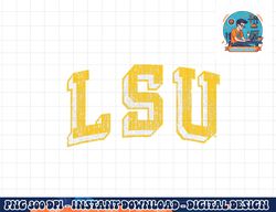 lsu tigers retro arch purple  png, sublimation copy