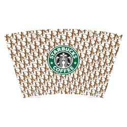 dior full wrap for starbucks cup svg, trending svg, dior starbucks cup, dior starbucks svg, starbucks wrap