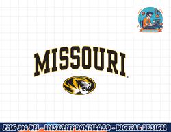 missouri tigers arch over logo officially licensed  png, sublimation copy