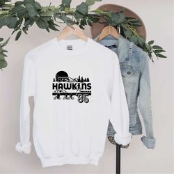 Hawkins High School Sweatshirt | Hawkins Tiger Sweatshirt | Hawkins Indiana Sweatshirt | Hawkins Class of 1983 | Hawkins