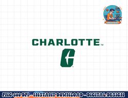 north carolina charlotte 49ers arch over logo  png, sublimation copy