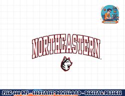 northeastern huskies arch over red officially licensed  png, sublimation copy