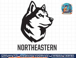 northeastern huskies left chest icon logo  png, sublimation copy