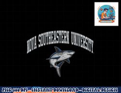 nova southeastern sharks victory vintage blue  png, sublimation copy