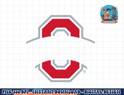 ohio state buckeyes icon logo black officially licensed  png, sublimation copy