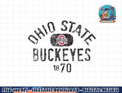 ohio state buckeyes vintage 1870  png, sublimation copy