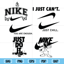 nike brand logo bundle svg, logo brand svg, snoopy svg, just do it svg, nike butterfly svg, nike logo svg