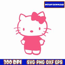 kawaii kitty svg png, kawaii kitty svg, kawaii kitty cut file for cricut, kawaii kitty shirt svg, svg cut files svg