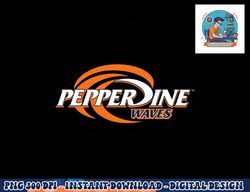 pepperdine waves icon officially licensed  png, sublimation copy