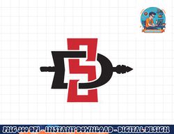 san diego state aztecs icon officially licensed  png, sublimation copy