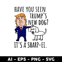 president anti republican donald trump stick dog meme svg, dog svg, donald trump svg - digital file