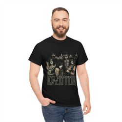 led zeppelin or kiss funny t-shirt