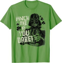 star wars darth vader pinch me if you dare st. patrick's day