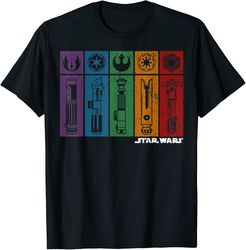 star wars light saber rainbow panels