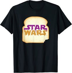 Star Wars Logo Peanut Butter and Jelly Sandwich