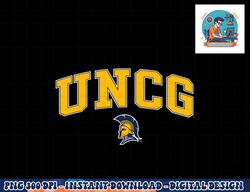 unc greensboro spartans arch over navy officially licensed  png, sublimation copy