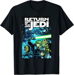 star wars manga style return of the jedi poster